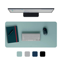 Leitz bureauonderlegger lederlook 40 x 80 cm muntgroen 213459