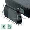 Leitz iComfi verwarmd zitkussen donkergrijs 401301 - 5