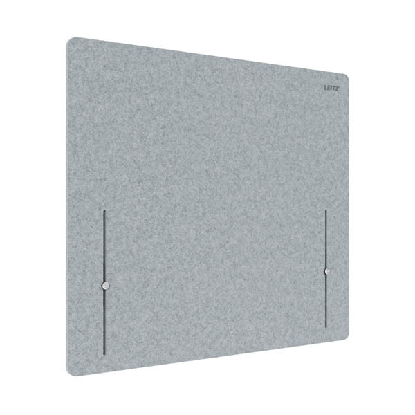 Leitz in hoogte verstelbaar bureauscherm 70 x 80 grijs 243788 - 2