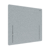 Leitz in hoogte verstelbaar bureauscherm 70 x 80 grijs 243788 - 2