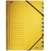 Leitz sorteermap geel (12 tabs) 39120015 202860