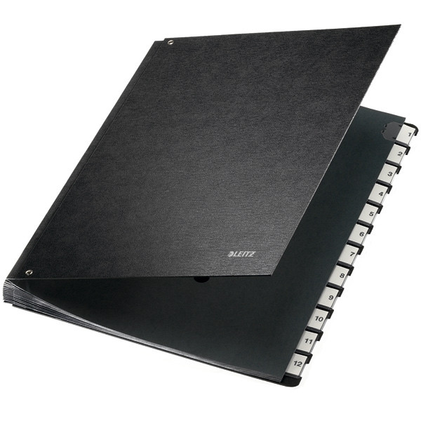 Leitz sorteermap met 12 vakken tabs 1-12 (A4) 58120095 202840 - 1