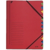 Leitz sorteermap rood (12 tabs)