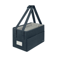 Leitz stoffen opbergtas grijs (M) 243790