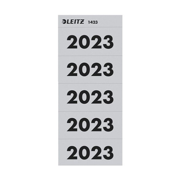 Leitz zelfklevende etiketten met jaartal 2023 (100 stuks) 14230085 226595 - 1