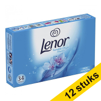 Aanbieding: 12x Lenor Aprilfris droogtrommeldoekjes (34 doekjes) SLE00248