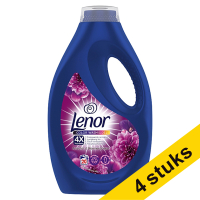Aanbieding: 4x Lenor Amethist & Bloemenboeket vloeibaar wasmiddel 900 ml (20 wasbeurten)
