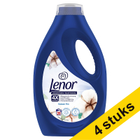 Aanbieding: 4x Lenor Katoen Fris vloeibaar wasmiddel 900 ml (20 wasbeurten)