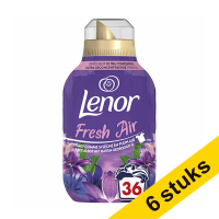 Aanbieding: 6x Lenor Fresh Air Outdoorable Maneschijn wasverzachter 504 ml (36 wasbeurten) SLE00549
