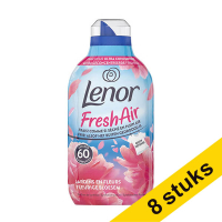Aanbieding: 8x Lenor Fresh Air Outdoorable Fleurige Bloesem wasverzachter 840 ml (60 wasbeurten) SLE00561