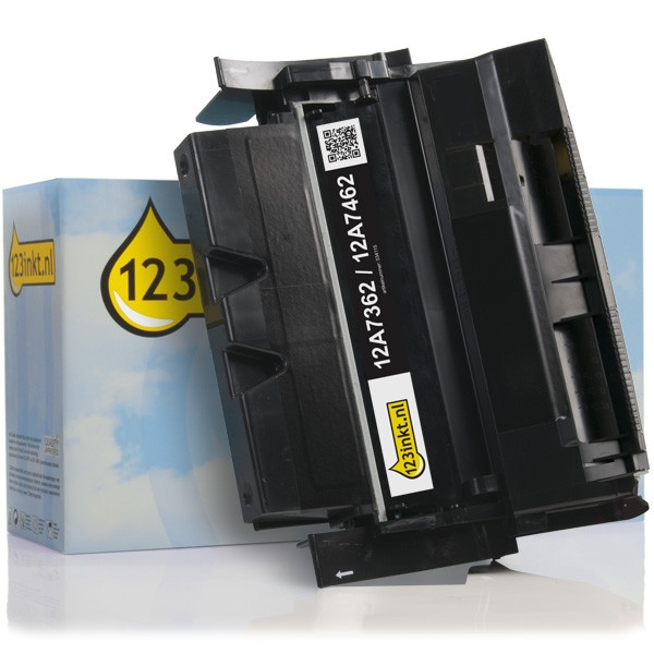 Lexmark 12A6830 toner zwart (123inkt huismerk) 12A6830C 034221 - 1