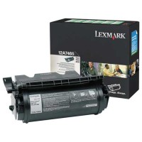 Lexmark 12A7465 toner zwart extra hoge capaciteit (origineel) 12A7465 034355