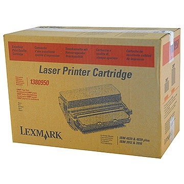 Lexmark 1380950 toner zwart (origineel) 1380950 034010 - 1