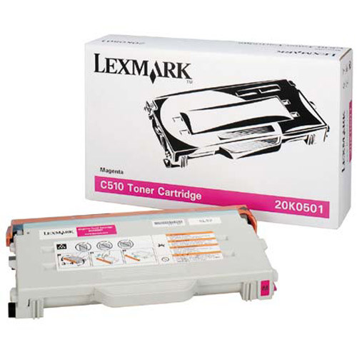 Lexmark 20K0501 toner magenta (origineel) 20K0501 034410 - 1