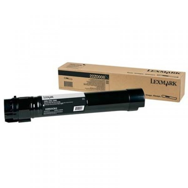 Lexmark 22Z0008 toner zwart (origineel) 22Z0008 037418 - 1