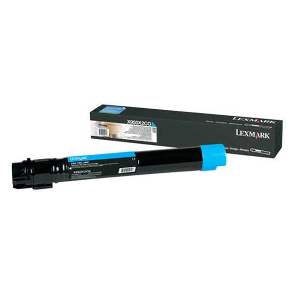 Lexmark 22Z0009 toner cyaan (origineel) 22Z0009 037420 - 1