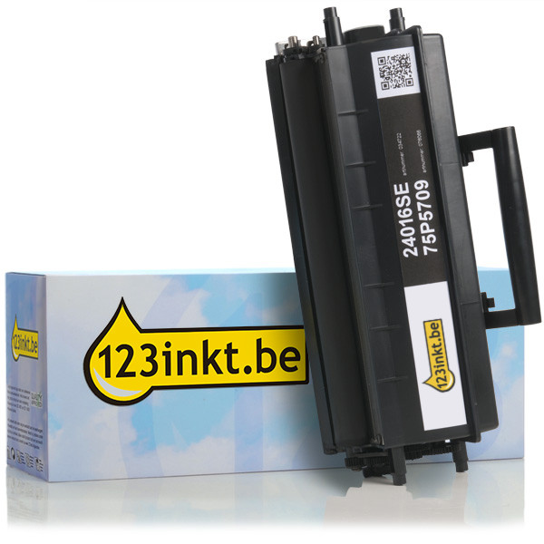 Lexmark 24016SE toner zwart (123inkt huismerk) 24016SEC 034722 - 1