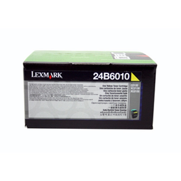 Lexmark 24B6010 toner geel (origineel) 037450 - 1
