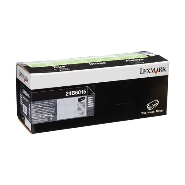 Lexmark 24B6015 toner zwart (origineel) 24B6015 037440 - 1