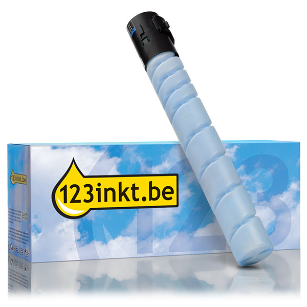 Lexmark 24B6846 toner cyaan (123inkt huismerk) 24B6846C 038021 - 1