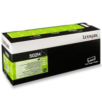 Lexmark 502H (50F2H00) toner zwart hoge capaciteit (origineel) 50F2H00 901508