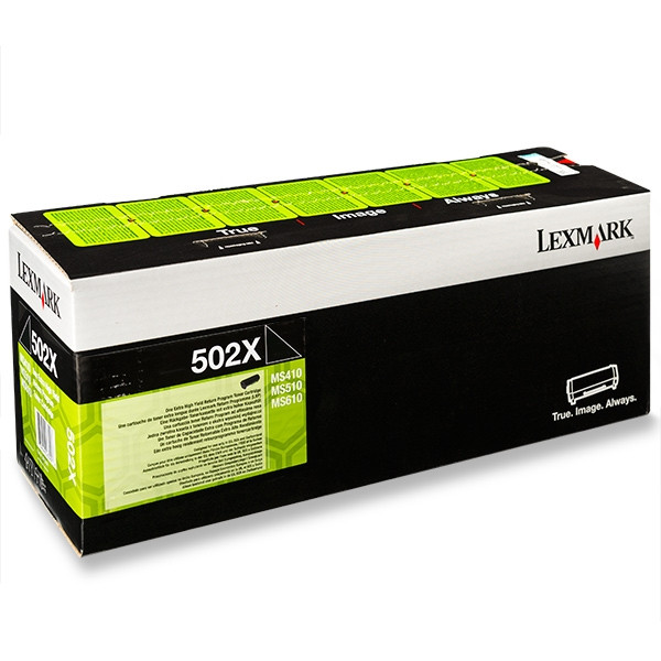 Lexmark 502X (50F2X00) toner zwart extra hoge capaciteit (origineel) 50F2X00 037312 - 1