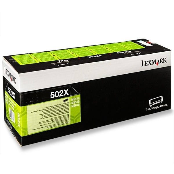 Lexmark 502X (50F2X00) toner zwart extra hoge capaciteit (origineel) 50F2X00 901346 - 1
