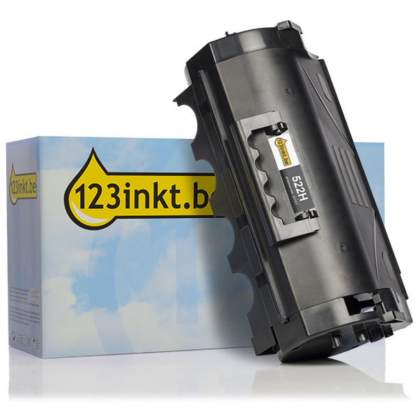 Lexmark 522H (52D2H00) toner zwart hoge capaciteit (123inkt huismerk) 52D2H00C 037321 - 1