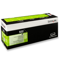 Lexmark 522 (52D2000) toner zwart (origineel) 52D2000 037318