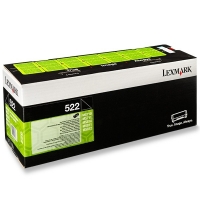Lexmark 522 (52D2000) toner zwart (origineel) 901750 Lexmark 522 (52D2000) toner zwart (origineel) 901750