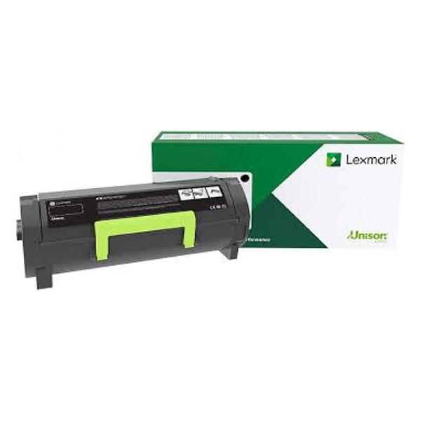 Lexmark 58D2000 toner zwart (origineel) 58D2000 037868 - 1