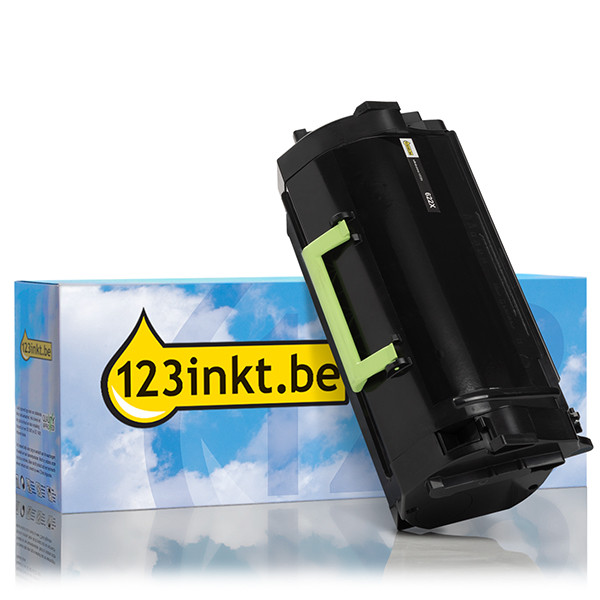 Lexmark 622X (62D2X00) toner zwart extra hoge capaciteit (123inkt huismerk) 62D2X00C 037235 - 1