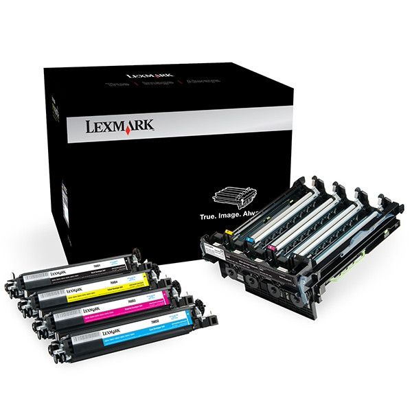 Lexmark 700Z5 (70C0Z50) imaging kit zwart/kleur (origineel) 70C0Z50 902655 - 1