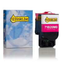 Lexmark 71B20M0 toner magenta (123inkt huismerk) 71B20M0C 037745