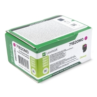 Lexmark 71B20M0 toner magenta (origineel) 71B20M0 037744