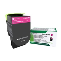 Lexmark 71B2HM0 toner magenta hoge capaciteit (origineel) 71B2HM0 037752