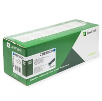 Lexmark 73B20C0 toner cyaan (origineel) 73B20C0 037768
