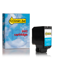 Lexmark 74C2HC0 toner cyaan extra hoge capaciteit (123inkt huismerk) 74C2HC0C 037667