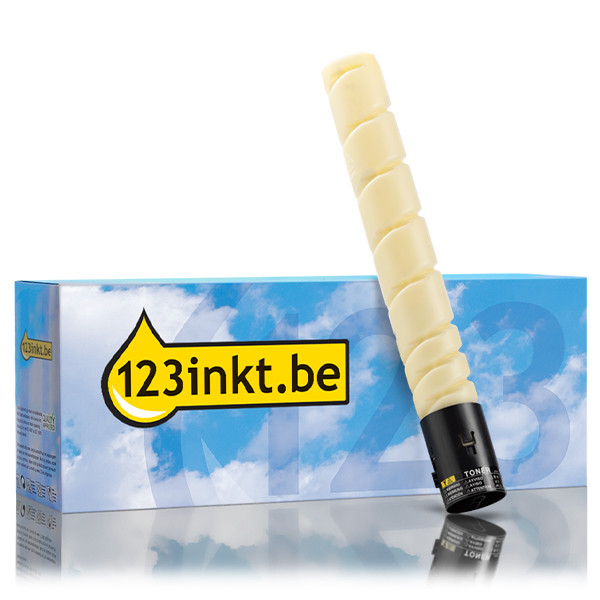 Lexmark 76C00Y0 toner geel (123inkt huismerk) 76C00Y0C 038241 - 1
