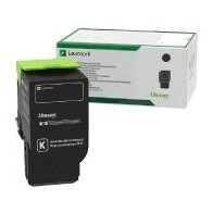 Lexmark 78C20K0 toner zwart (origineel) 78C20K0 037876 - 1