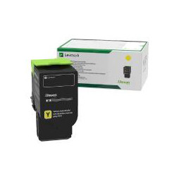 Lexmark 78C20Y0 toner geel (origineel) 78C20Y0 037882 - 1