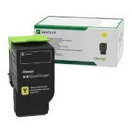 Lexmark 78C2UY0 toner geel extreem hoge capaciteit (origineel) 78C2UY0 037898 - 1