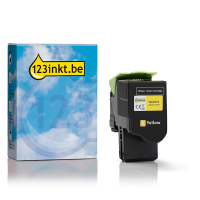 Lexmark 78C2XY0 toner geel extra hoge capaciteit (123inkt huismerk)