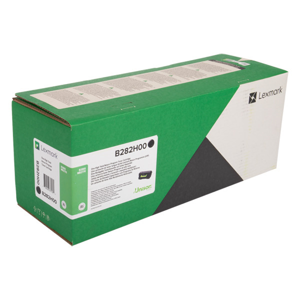 Lexmark B282H00 toner zwart hoge capaciteit (origineel) B282H00 034996 - 1