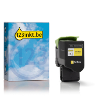 Lexmark C242XY0 toner geel extra hoge capaciteit (123inkt huismerk)