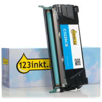 Lexmark C5220CS toner cyaan (123inkt huismerk) C5220CSC 034666