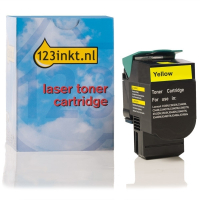 Lexmark C540A1YG toner geel (123inkt huismerk)