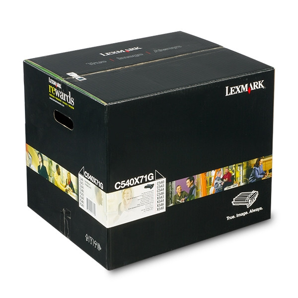 Lexmark C540X71G imaging unit zwart (origineel) C540X71G 037034 - 1