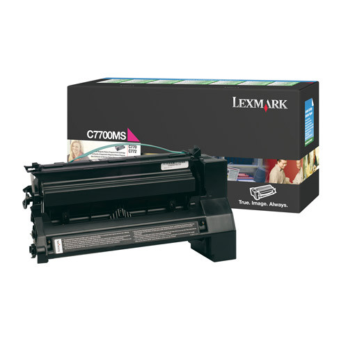 Lexmark C7700MS toner magenta (origineel) C7700MS 034860 - 1