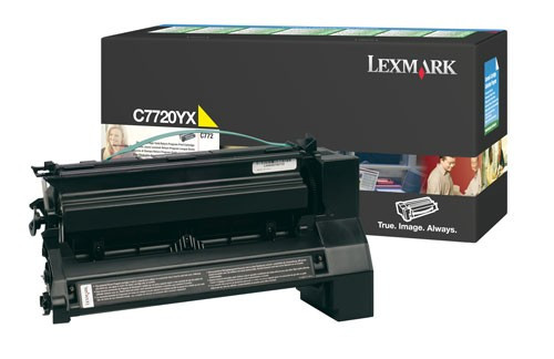 Lexmark C7720YX toner geel extra hoge capaciteit (origineel) C7720YX 034970 - 1